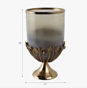 เทียนหอมในโถโลหะทันสมัยพร้อมฝาปิด สำหรับตกแต่งบ้านในช่วงเทศกาลและใช้สำหรับอโรมาเธอราพี - Product Image 4