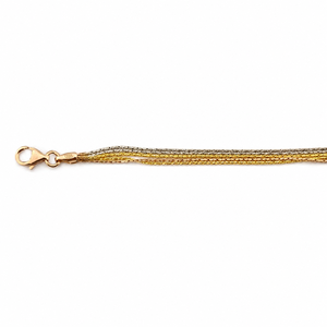 Pulsera de Cadena Multicapa de Plata de Ley 925 para Mujer, Acabado Pulido, Estilo Minimalista, para Uso Diario, Regalo para Fiestas, Joyería Fina - Product Image 2