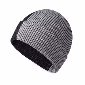 Gorro de Lana 100% Personalizado con Letras Jacquard para Hombre y Mujer, Invierno 2026, con Logotipo Personalizado - Product Image 5
