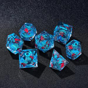 Dados de Resina Master Craft, Dados Poliédricos de Resina de Alta Precisión para Juegos de Mesa DND RPG Profesionales, Suministro de Artículos de Juego al por Mayor - Product Image 6