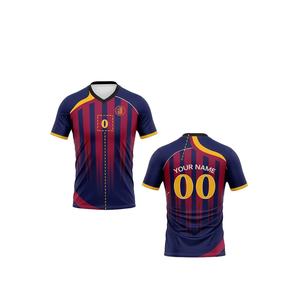 Diseña Tu Propia Camiseta de Fútbol Transpirable de Secado Rápido, Uniforme Sublimado 100% Poliéster, Kit Reversible de Fútbol para Verano - Product Image 1