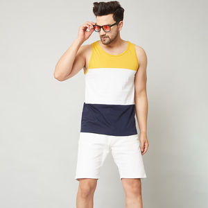 Débardeur de sport pour homme à séchage rapide, respirant, avec logo personnalisé, vente en gros, meilleur fabricant - Product Image 5