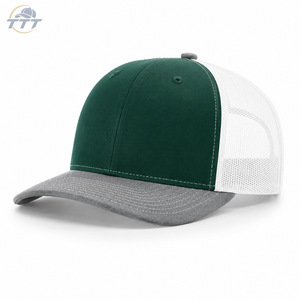 Gorra Trucker de Malla de 6 Paneles Marrón y Blanca Personalizada al por Mayor |   Gorra Snapback Bordada OEM ODM de Fábrica en Vietnam - Product Image 4