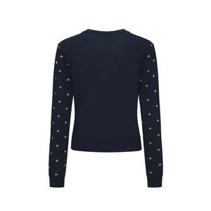 Cárdigan transpirable para hombre con estampado gráfico, cuello en V, suéter tejido con botones, patrón jacquard de dibujos animados, ropa de punto a la moda. - Product Image 2