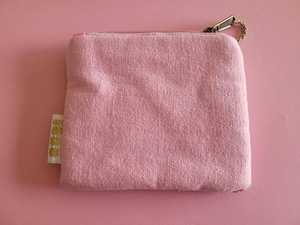 Handmade Beaded Coin <b>Purse</b> Pink Cherry Pouch with Green Tassel <b>Cute</b> Beaded Wallet Fruit Bead Bag Small Gift for Her. - Product Image 1