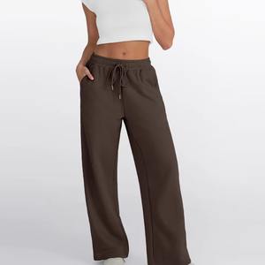 Pantalon de jogging pour femme avec logo personnalisé, fabriqué au Pakistan, avec poches latérales, nouveau style, vêtements de sport, pantalon de jogging. - Product Image 4