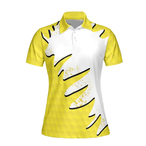 Chemise de golf décontractée pour homme, tendance, à manches courtes, personnalisable sur le devant, 100 % fibre de bambou, impression numérique, sur mesure - Product Image 1
