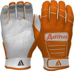 Gants de frappe de baseball en cuir de qualité supérieure Adiha Impex, légers, durables, antidérapants, avec fermeture auto-agrippante. - Product Image 4