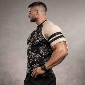 Conjunto Profesional de Rash Guard para MMA 2026 para Hombre, Ropa de Entrenamiento Transpirable de Compresión, Camiseta de Entrenamiento BJJ No Gi, Pantalones Cortos de Lucha, Personalización Frontal - Product Image 3