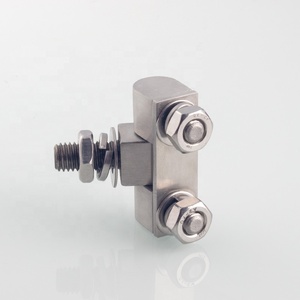Hengzhu HL154 attrezzatura custodia a 180 gradi di montaggio a vite cerniera in acciaio inossidabile con perno filettato - Product Image 3