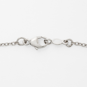 Magnifique collier pendentif en or blanc 14 carats avec diamant de laboratoire 0,70 ct taille Radiant G VS, serti clos, certifié IGI, idéal pour un cadeau romantique et élégant - Product Image 4