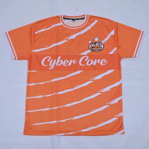 Vêtements de sport athlétiques légers et respirants 100% polyester, uniforme de football d'entraînement pour équipe adulte, manches courtes, conçu pour les matchs - Product Image 3