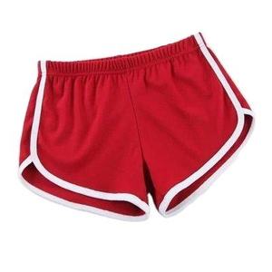 Custom Women's Yoga Compression Shorts Mid Casual Sports Summer Solid Color Stretch Cotton Quick Dry Breathable <b>Elastic</b> - Product Image 3