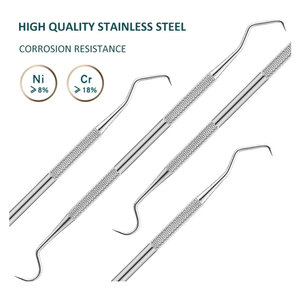 Dental Tartar <b>Scraper</b> Medical Grade Stainless Steel Professional Teeth <b>Cleaning</b> Tool | Precision Dental Scaler for Plaque - Product Image 5