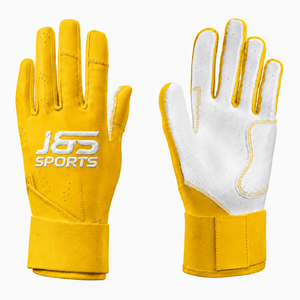 Wholesale Premium Quality Leather Spandex Baseball Softball Batting Gloves Eco-Friendly Lightweight Durable <b>Grip</b> Customized - Product Image 2
