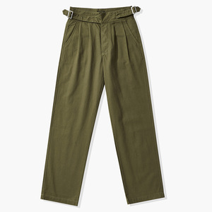 Pantalon en cuir sur mesure pour homme, coupe classique, toile respirante, cuir de haute qualité, design décontracté en toile respirante pour homme - Product Image 3
