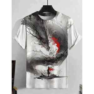 Oem Unisex Quick Dry Gym T-Shirt Casual <b>Polyester</b> <b>Tshirt</b> Custom Printing Logo Blank Design Men' - Product Image 1