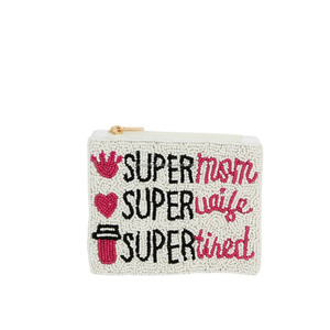 Monedero de Cuentas Hecho a Mano para Mujer, Bolso Plegable Casual para Niñas, Cartera Magnética Bordada con Lentejuelas, Ideal para San Valentín y Pascua - Product Image 2