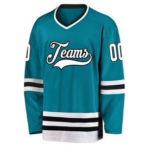 Maillot de hockey sur glace personnalisé sublimé, respirant, uniforme d'équipe, chemise de hockey sur glace cousue, vêtements de sport surdimensionnés pour hommes - Product Image 1
