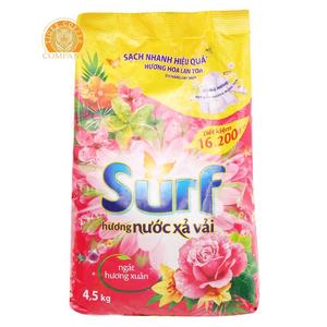 SURF 4.5KG détergent à lessive en poudre parfumée poudre à laver pour vêtements en cuir cuisine fabriqué au Vietnam utilisation jetable - Product Image 1