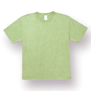 Camiseta Vintage para Hombre con Lavado Ácido, Logotipo Personalizado, Talla Grande, Efecto Desgastado, Fabricante OEM - Product Image 1