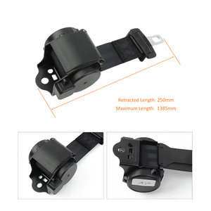 Cinturón de Seguridad para Automóvil HO-CEF050 ALR de 2 Puntos con Guía de Cinturón - Product Image 3