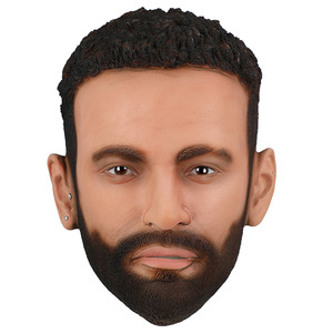 Masques réalistes de Messi, Ronaldo, Neymar, <span class=keywords><strong>Kylian</strong></span> Mbappé, masques en latex pour les fêtes, masques pour Halloween, masques pour jeux de rôle - Product Image 6