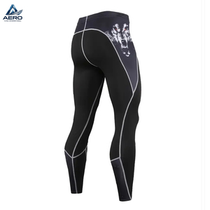Conjunto Deportivo de Secado Rápido para Hombre, Ropa Deportiva para Correr, Traje de Entrenamiento Moldeador, Conjunto de Compresión, Camiseta de Manga Larga y Leggings - Product Image 4