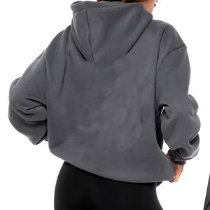 Sudadera con Capucha Personalizada de 500 Gsm, Gruesa, con Hombros Caídos, al por Mayor, Lisa, 100% Algodón, Talla Grande para Hombre - Product Image 3