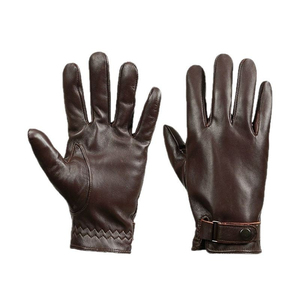 Gants longs en cuir de mouton noir personnalisés unisexes, élégants pour l'hiver, le sport quotidien, les voyages, le ski, le cyclisme, l'opéra, les soirées et les affaires - Product Image 1