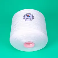 Fil à broder, à crocheter et à coudre TFO 100% polyester filé 40/2, imperméable, résistant à l'abrasion, pour vêtements et confection industrielle