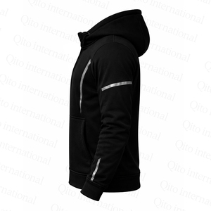 Custom Logo Protective Riding Jacket CE Approved Armor Fully Kevlar Lining Hoodie Aramid Lined Reflective Hoodie Motorbike - Product Image 2