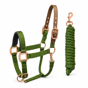 Adjustable And Comfortable Design Everyday Stable Use Horse <b>Halter</b> Durable And Strong Style Made Training Riding Horse <b>Halter</b> - Product Image 5