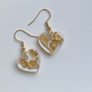 Boucles d'oreilles décoratives en résine, accessoires créatifs faits à la main, cadeaux pour filles, ornements en résine époxy, artisanat DIY - Product Image 3