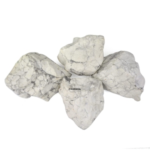 Piedra de Ágata Howlite de Primera Calidad, Estilo Feng Shui, Piedra en Bruto Hecha a Mano, Portátil, Venta al por Mayor, Compre en F S CRYSTAL - Product Image 1