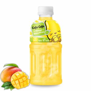 Nata De Coco 330 ml 11,2 floz bebida de jugo de fruta tropical con gelatina VINUT 24 latas por caja lata OEM etiqueta privada muestra gratis - Product Image 1
