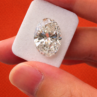 Toptan Oval Kesim Laboratuvarda Yetiştirilmiş Elmas 1.0CT EF Renk VVS2 Berraklıkta IGI Sertifikalı Klasik Takılar İçin Geçmeli Elmas