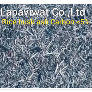 Cendres de coque de riz à faible teneur en carbone inférieure à 5 %, qualité industrielle - Product Image 1
