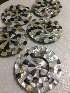 Ensemble de Bakhoor Premium |   Brûleur d'encens Oud de luxe sur un élégant plateau en MOP |   Cadeau arabe haut de gamme pour la maison par Decor World Expo - Product Image 6