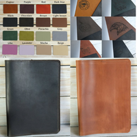 Al Amir – Couvertures de carnet en cuir véritable faites à la main et rechargeables pour formats A5/A6/B5/B6/A4 – Couverture de planificateur en cuir personnalisée