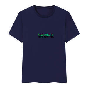 เสื้อยืดผู้ชายพรีเมียมคุณภาพสูง ผลิตจากผ้าฝ้าย 100% สไตล์ลำลอง พิมพ์โลโก้เรียบง่าย สำหรับผู้ชาย - Product Image 4