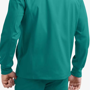 2026 Vente en gros Blouse médicale verte personnalisée de haute qualité, confortable et ajustée, pour hommes, pour hôpitaux, dentistes et salons - Product Image 4