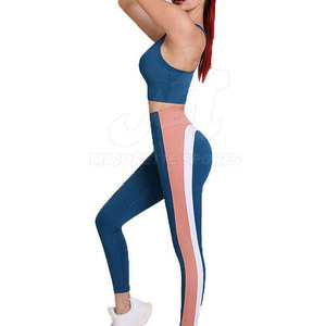 Ensemble de yoga confortable pour femmes en 2 pièces, coupe extensible, tenue de sport idéale pour l'entraînement au yoga et la remise en forme - Product Image 2
