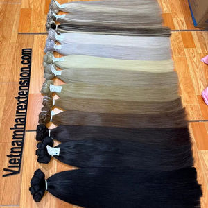 Cabello Humano Virgen Remy de Vietnam con Doble Trama y Ondas Profundas - Product Image 1