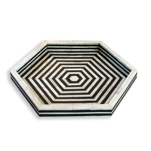 Indian Handmade Luxury High Quality Bone Inlay Serving Tray Direct Factory Price New Design For Home Hotel Restaurant Use - Product Image 4