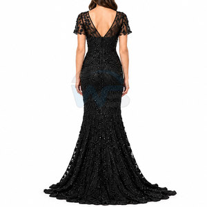 Robe de soirée élégante, longue, formelle, couleur et taille personnalisées, qualité supérieure, en vente en ligne - Product Image 2