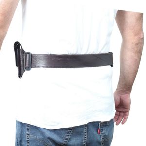 Funda de cinturón de cuero de vaca con ajuste seguro y acceso fácil - Product Image 3