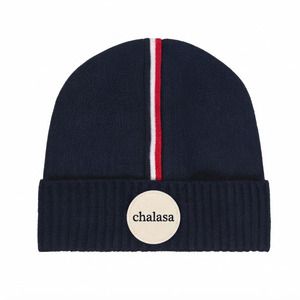 Custom Graphic Design Printed Jacquard Y2K Winter Streetwear <b>Skull</b> Cap Knitted Warm Reversible <b>Beanie</b> Hat with Big Log - Product Image 5