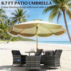 Ombrellone da Esterno per Terrazza e Cortile Senza Base - Ombrelloni e Basi per Patio - Product Image 2