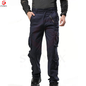 Pantalon cargo pour homme, style unique, respirant, séchage rapide, léger, 100% coton, résistant à la déchirure, pour la chasse, la pêche, la randonnée, le camping - Product Image 1